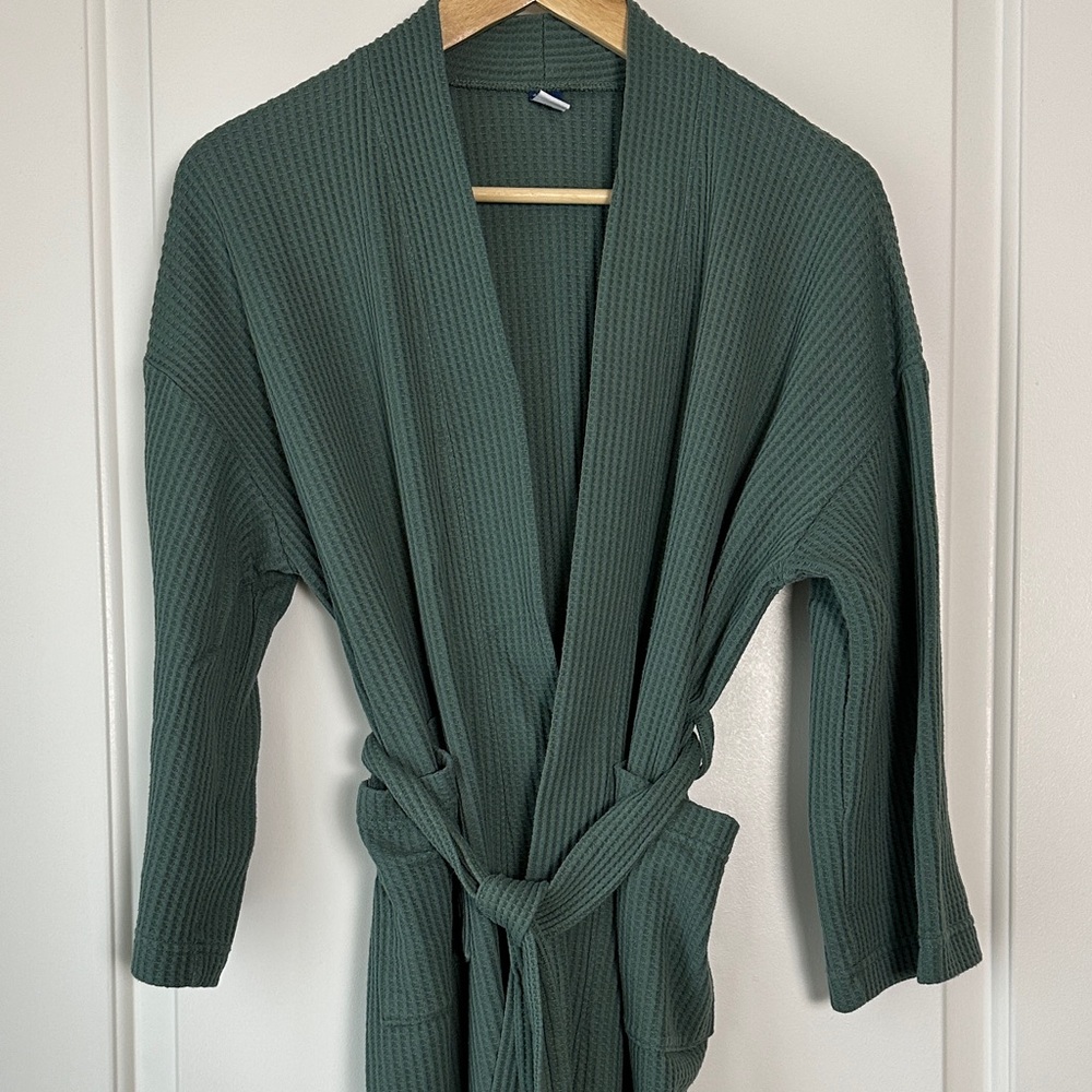 Waffle-Knit Robe SP